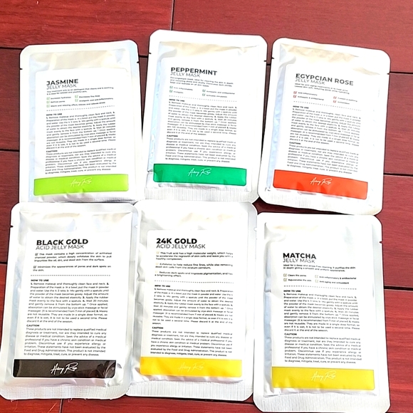 Mixed 6 pcs Jelly facial mask - Picture 6 of 6